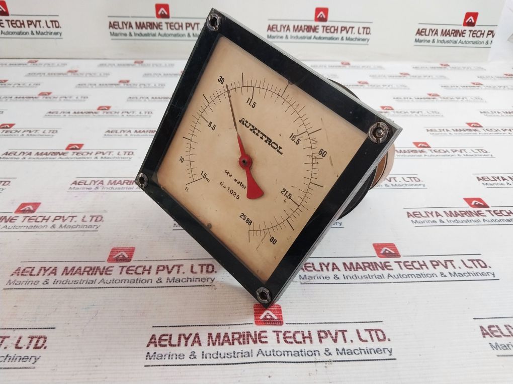 Auxitrol Ct150Mc Panel Meter 1.5-25.88 M (Not Working)