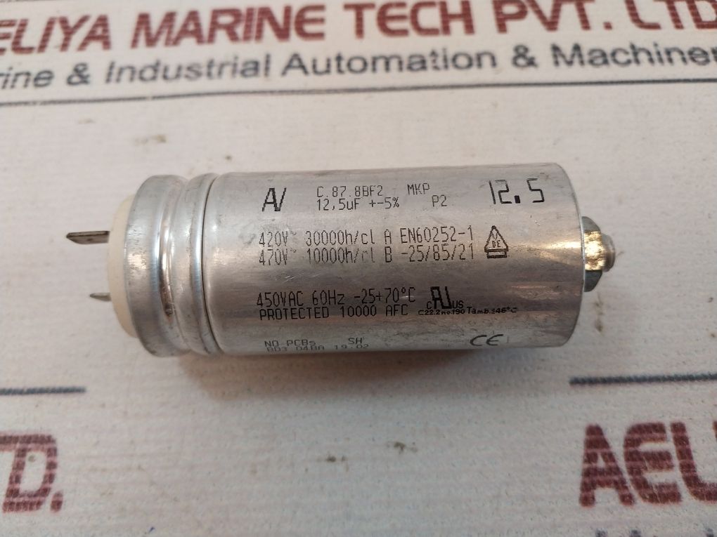 Av Arcotronics C.87.8Bf2 Mkp Capacitor