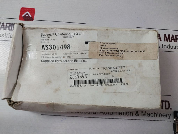 Av Tool Avt-3155A Pc To Video Down Converter