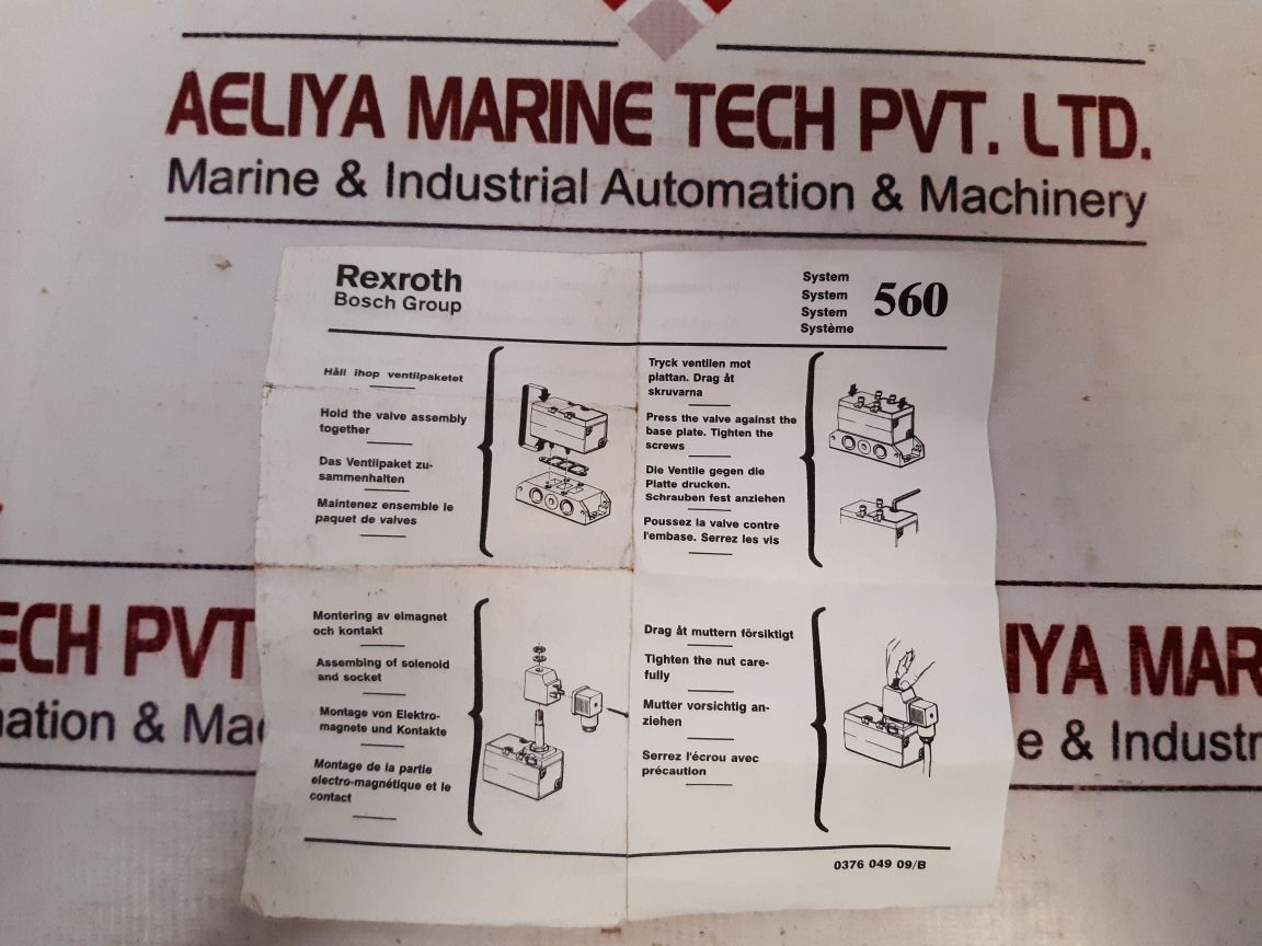 Aventics Rexroth 3710302000 Directional Control Valve