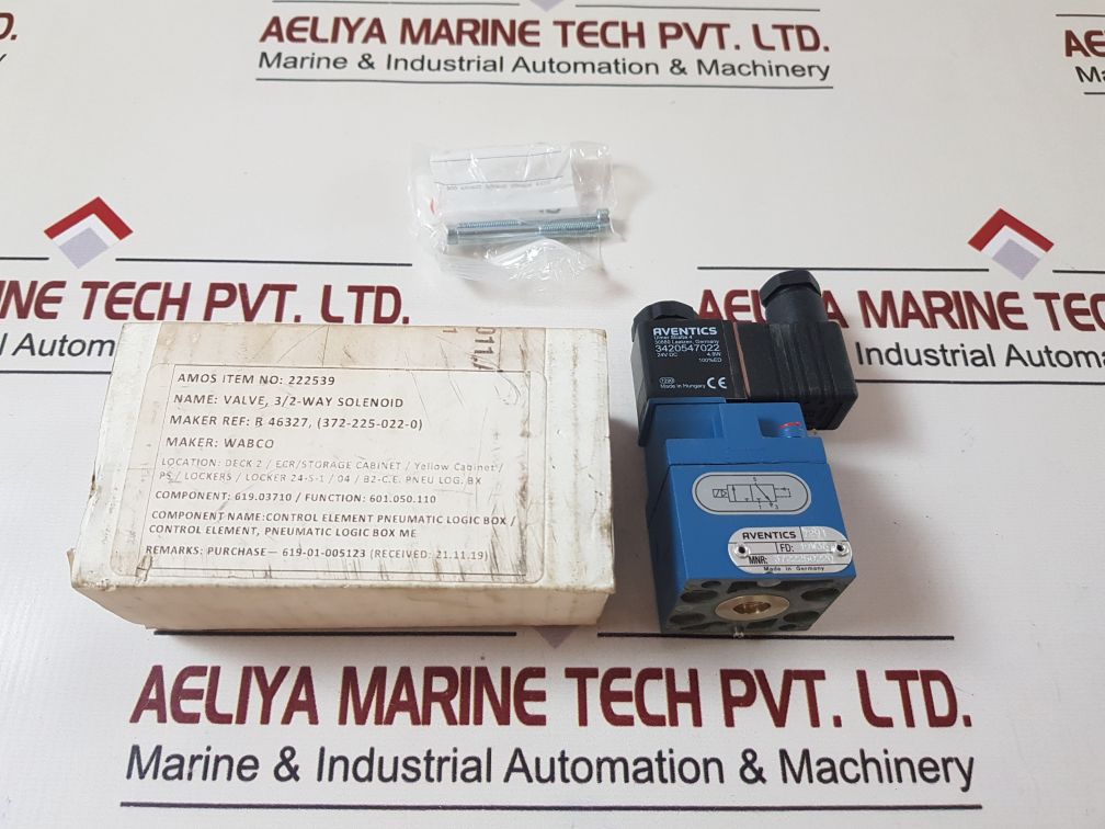 Aventics 3722250220 Pneumatic Directional Valve