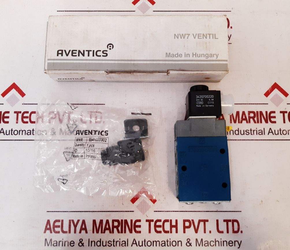 Rexroth Aventics 3723522220 Solenoid Valve

