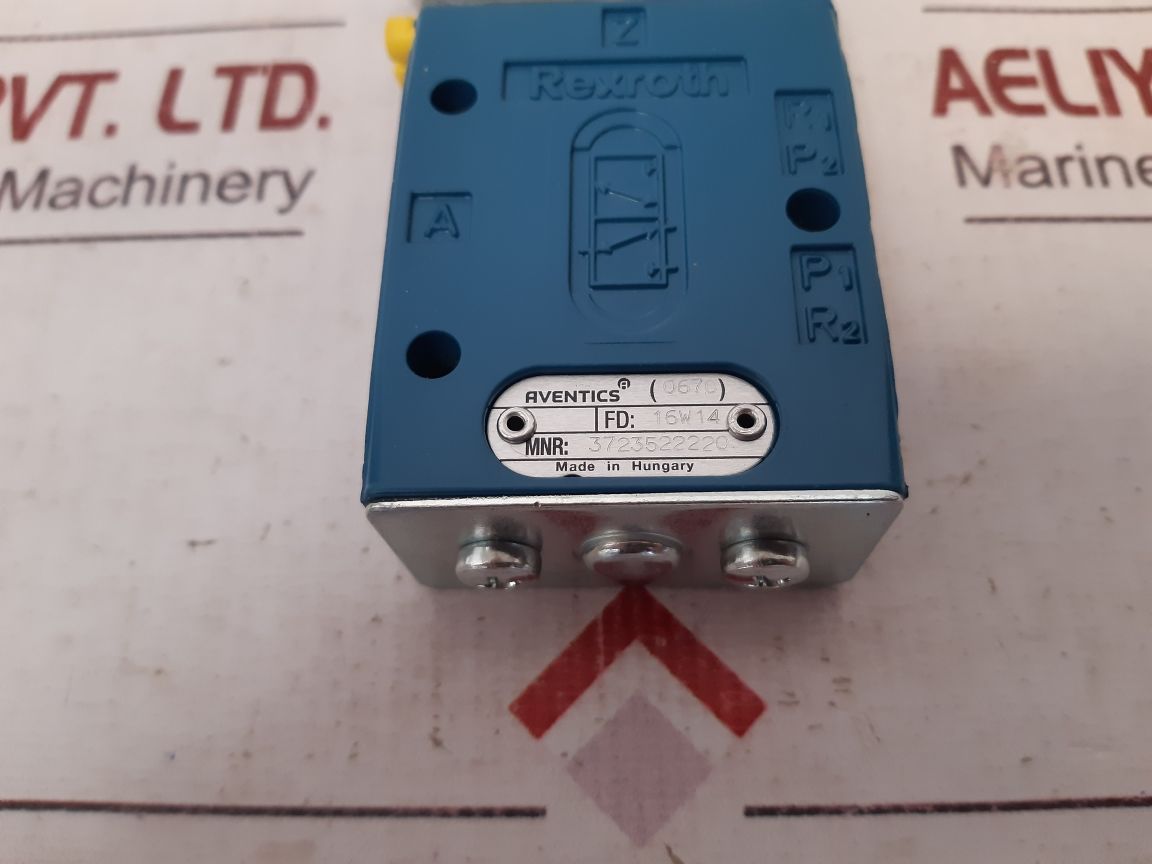 Rexroth Aventics 3723522220 Solenoid Valve