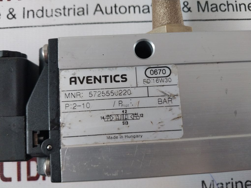 Aventics/Bosch 5725550220 Directional Valve 16W30