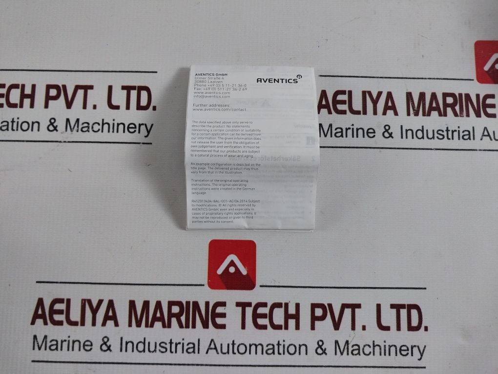 Aventics As3-fre-g012-gan Filter Pressure Regulator R412007197