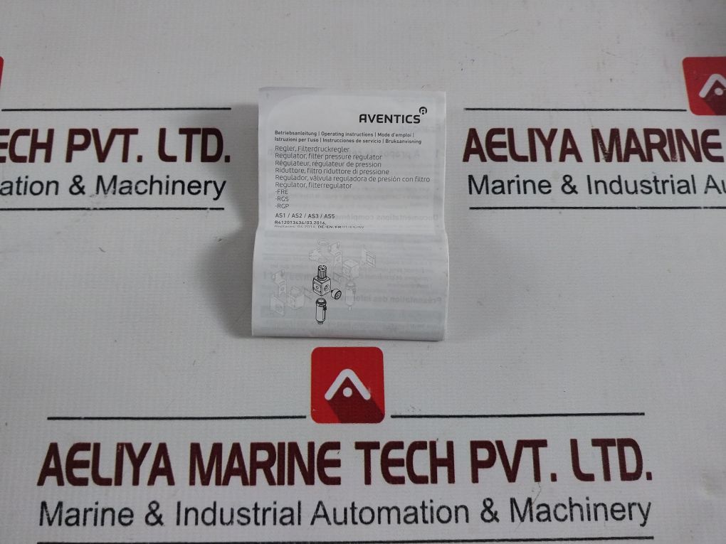 Aventics As3-fre-g012-gan Filter Pressure Regulator R412007197