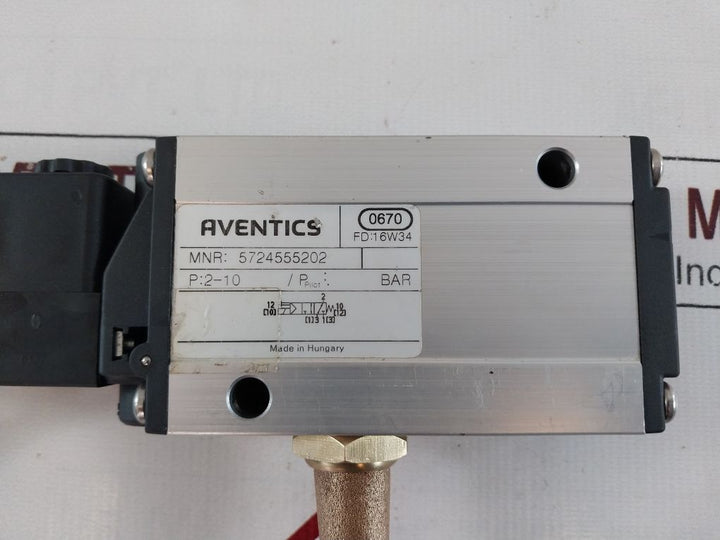 Bosch/Rexroth 5724555202 Solenoid Valve