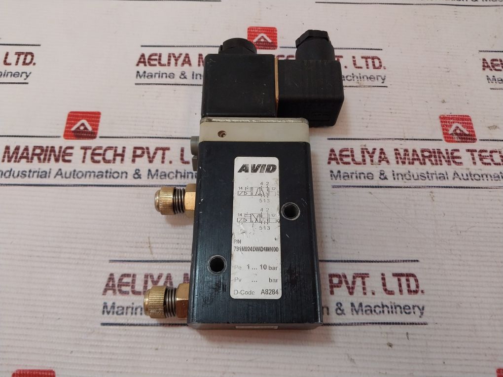 Avid 791N024Dwd1Mn00 Solenoid Valve A8284 24 V