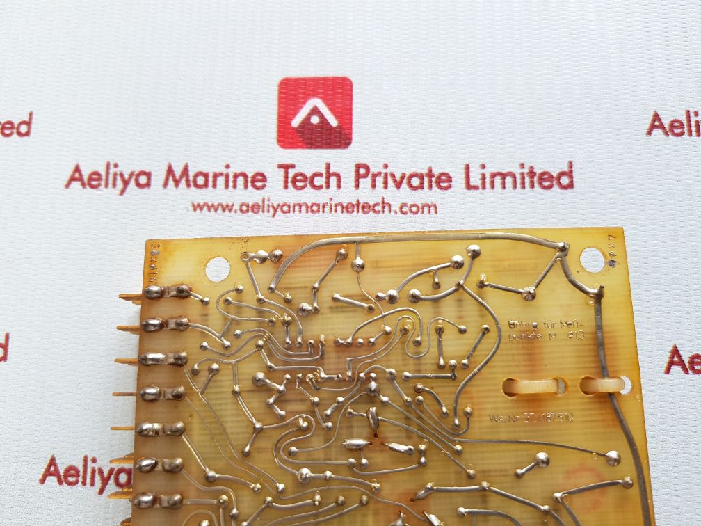 Avk 37.4187.510 Pcb Card