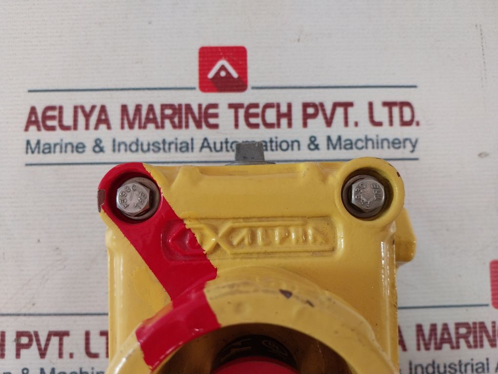 Awr 14P/12H1-h2 Emergency Pushbutton Station & Breaking Glass Hammer Br-exd Iib T6