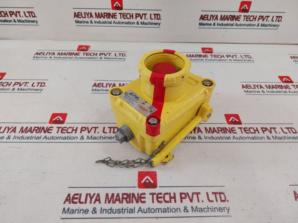 Awr 14P/12H1-h2 Emergency Pushbutton Station & Breaking Glass Hammer Br-exd Iib T6