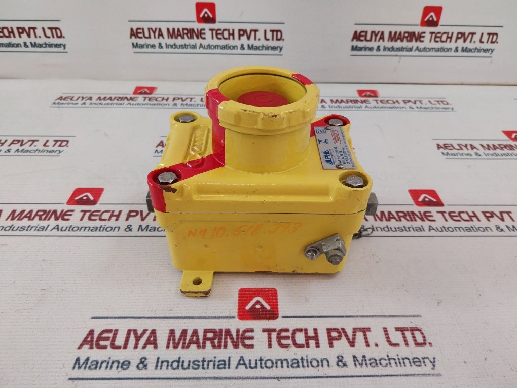 Awr 14P/12H1-h2 Emergency Pushbutton Station & Breaking Glass Hammer Br-exd Iib T6