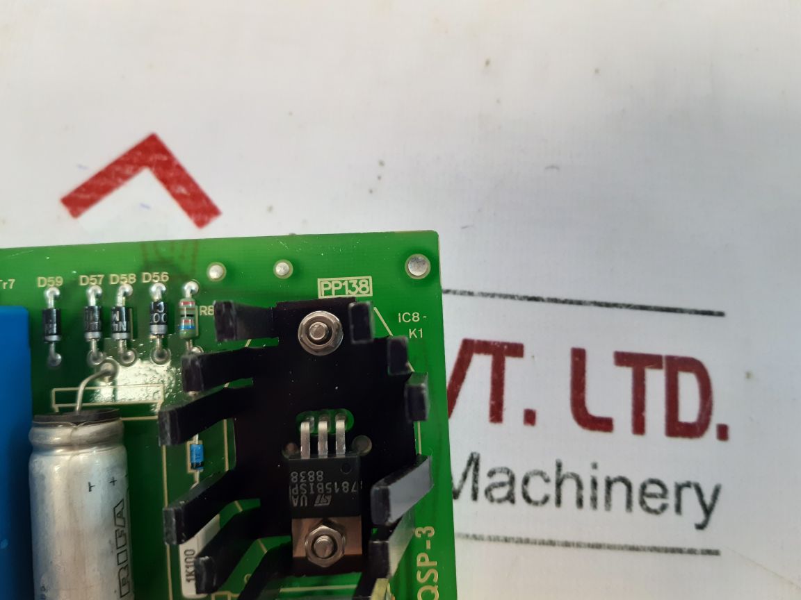 Axa 3Qsp-3 Power Supply ChartPcb Card 579156
