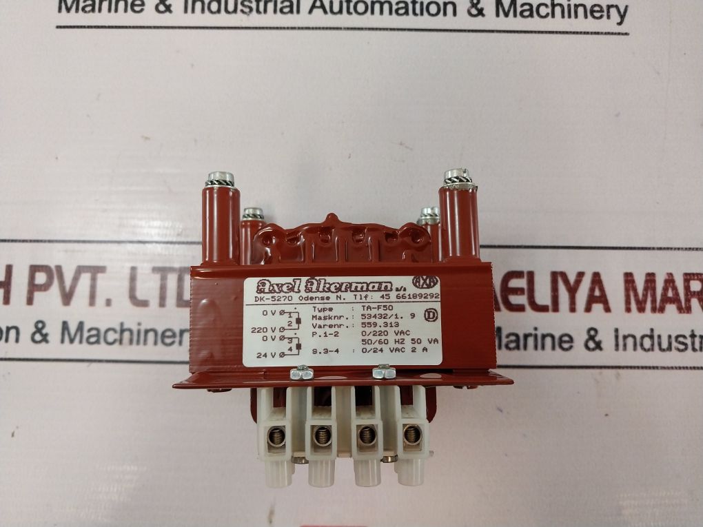 Axel Akerman Ta-f50 Transformer 50/60 Hz 50 Va