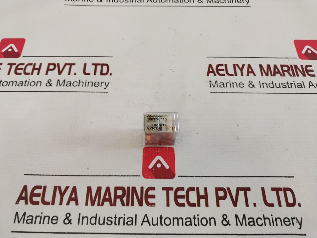 Axicom V23003-b0037-c110 Plug-in Relay