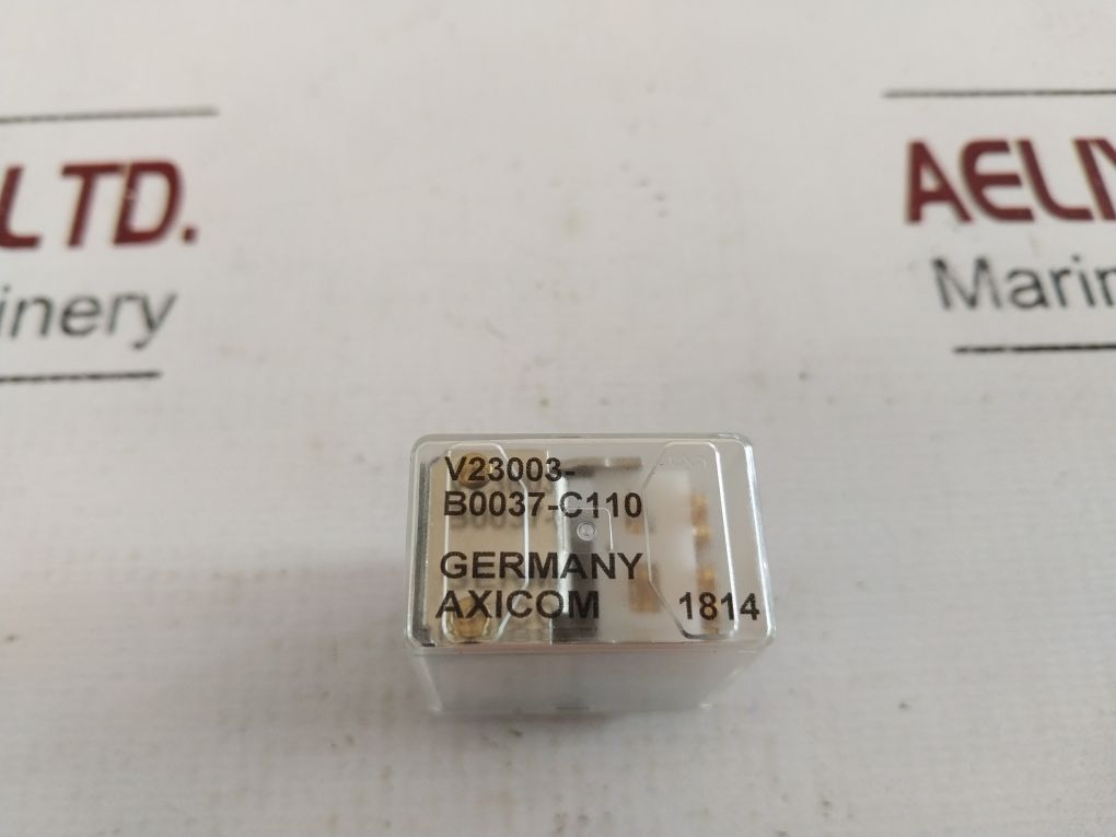 Axicom V23003-b0037-c110 Plug-in Relay