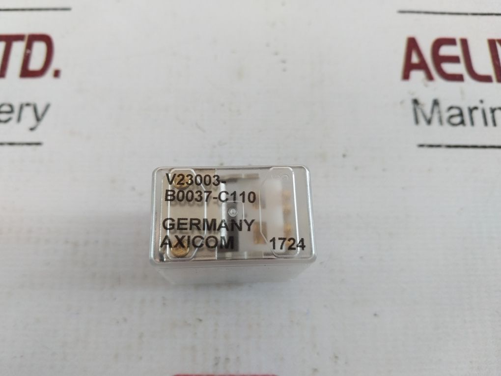 Axicom V23003-b0037-c110 Plug-in Relay 1724
