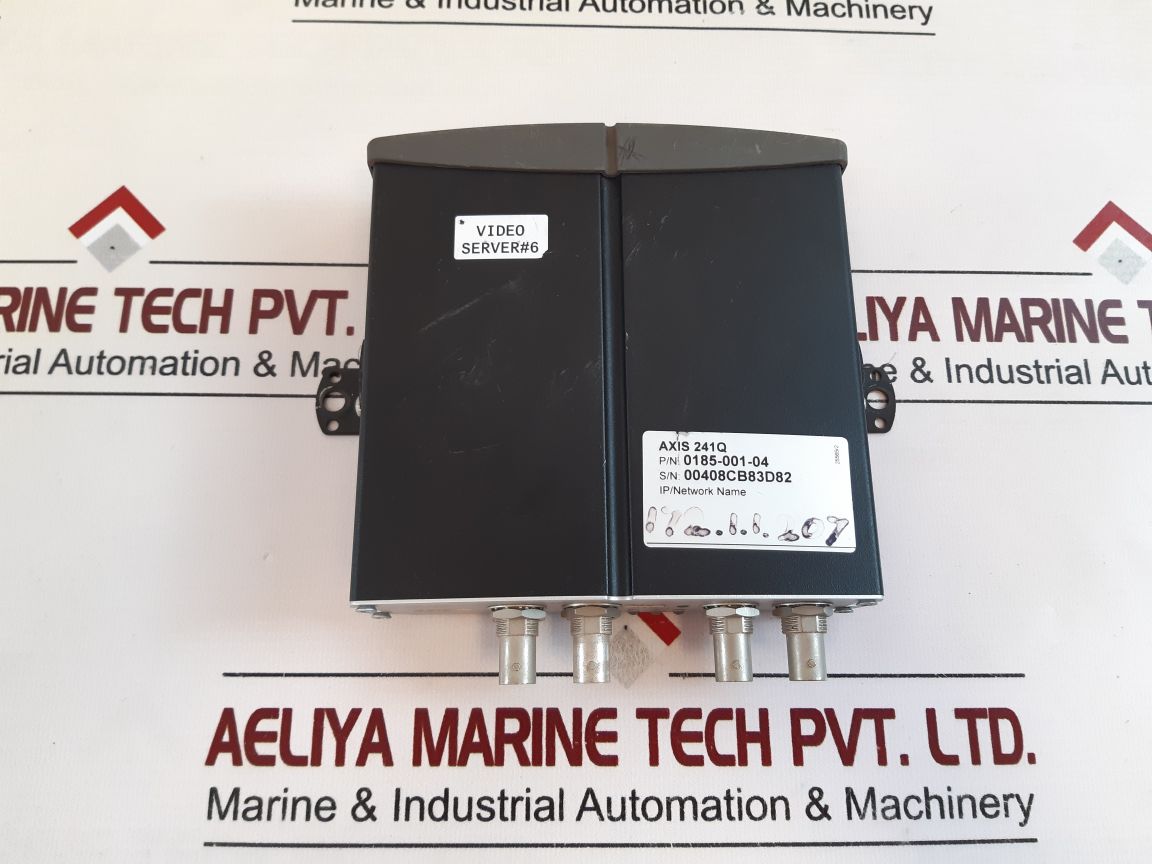 Axis 241Q IpNetwork Video Server 0185-001-04
