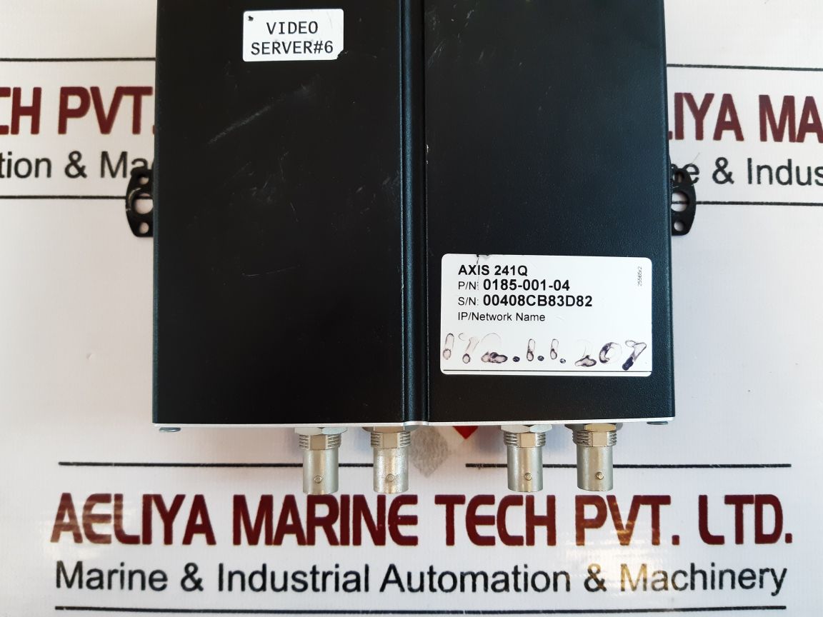 Axis 241Q IpNetwork Video Server 0185-001-04
