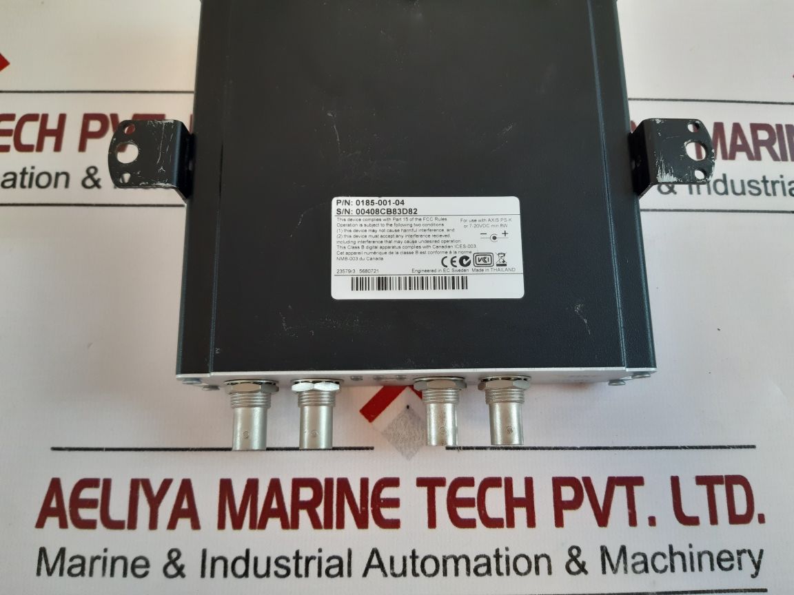 Axis 241Q IpNetwork Video Server 0185-001-04
