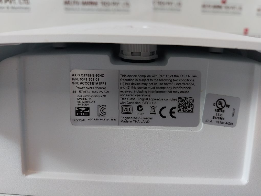 Axis Communications Q1755-e Outdoor Megapixel Network Ip Security Camera