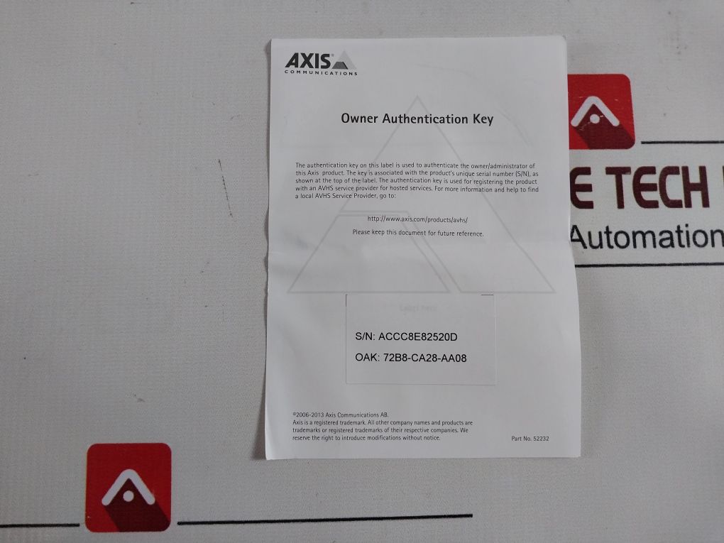 Axis Communications Axis M3044-v Network Camera