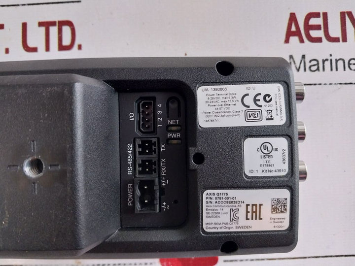 Axis Q1775 Network Camera 0751-001-01