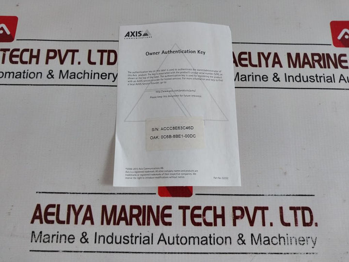 Axis Q1775 Network Camera 0751-001-01