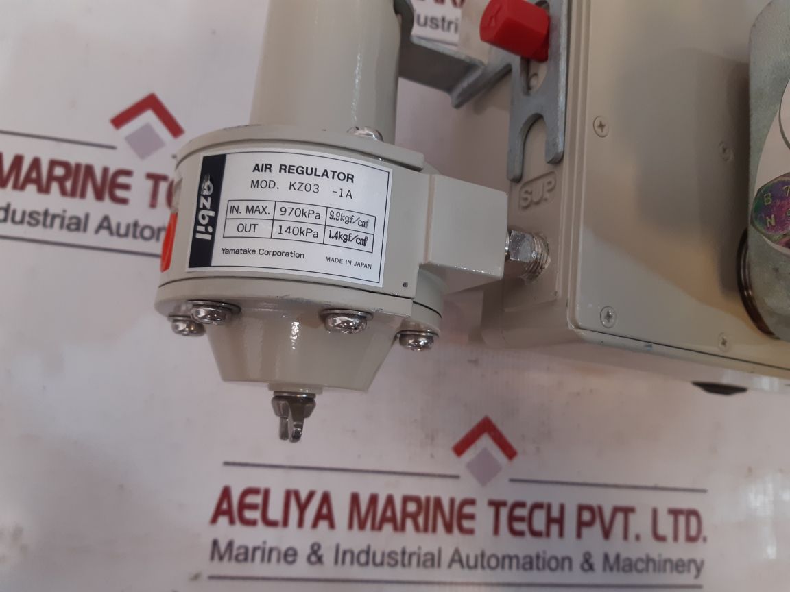 Yamatake Azbil Kz03-1A Air Regulator