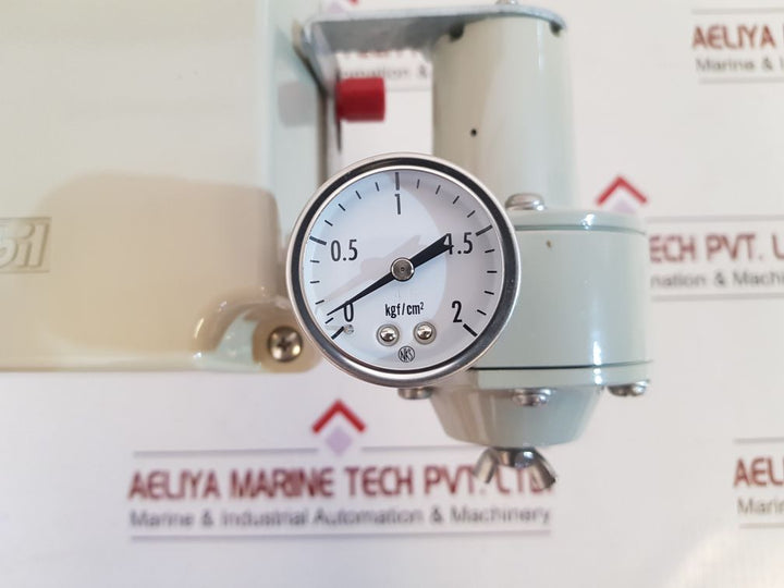 Azbil kz03-1a air regulator with kkp15-22a1-7 0 ~ 2 kgf/cm2