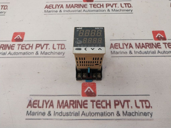 Azbil Panasonic C15Sr0Ta0400 Digital Controller With Base At8-df11K