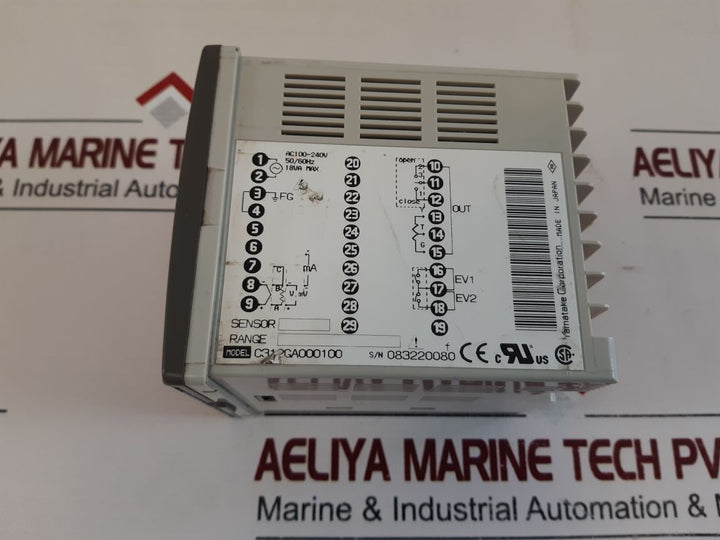 Azbil Sdc31 Digital Indicating Controller C312Ga000100