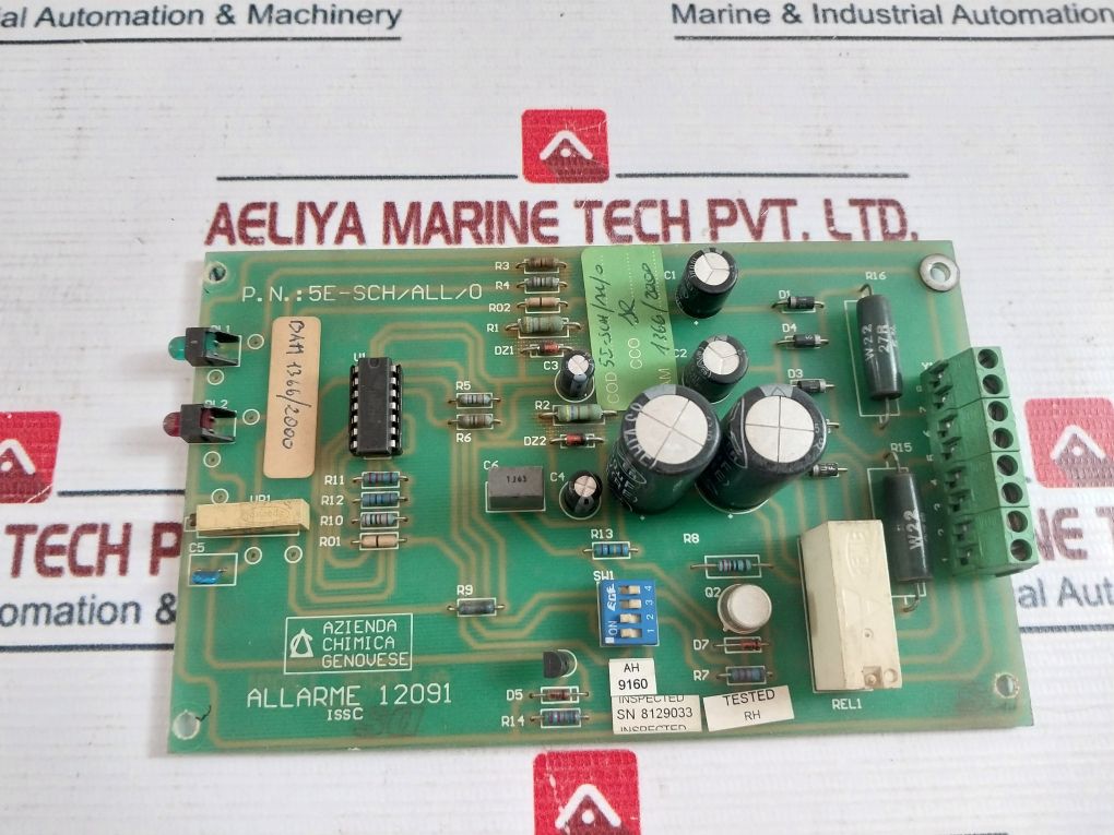 Azienda Chimica Genovese 5E-sch/All/0 Printed Circuit Board
