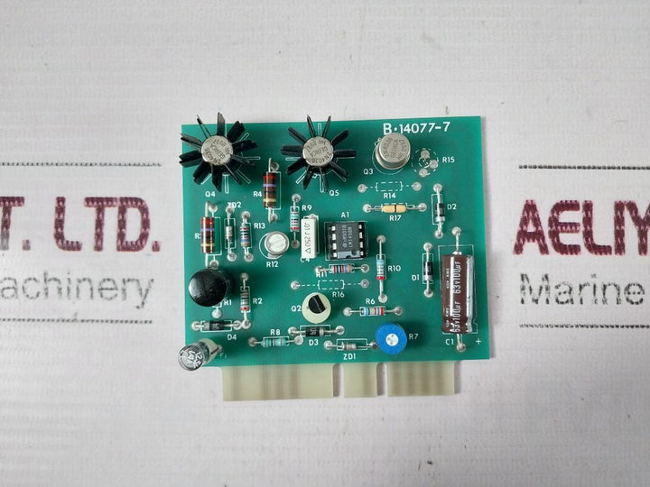 B-14077-7 Printed Circuit Board B14702 Card 19001410-01