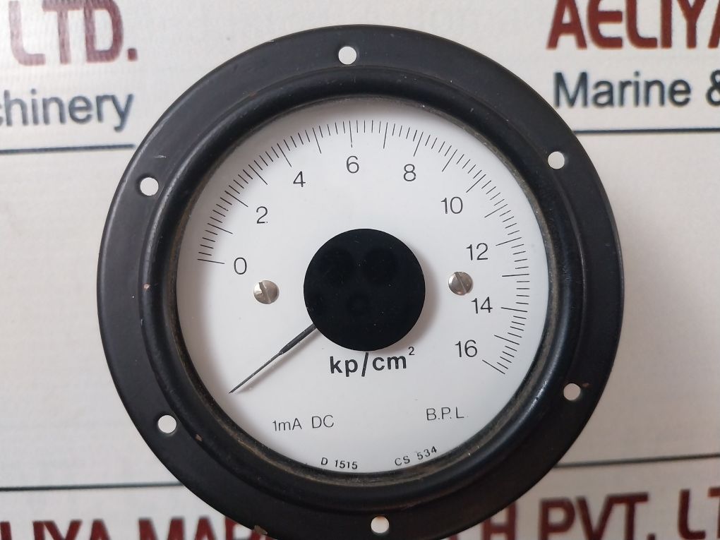B.P.L. 0-16 Kp/Cm2 Meter 1Ma 