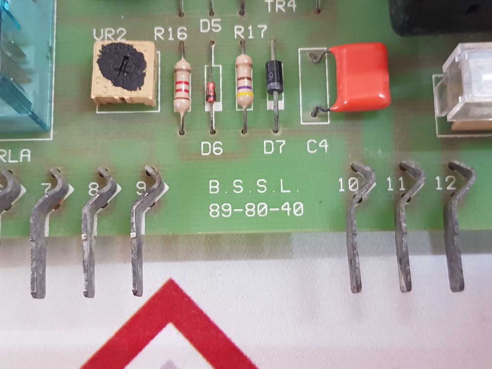 B.S.S.L. 89-80-40 Pcb Card