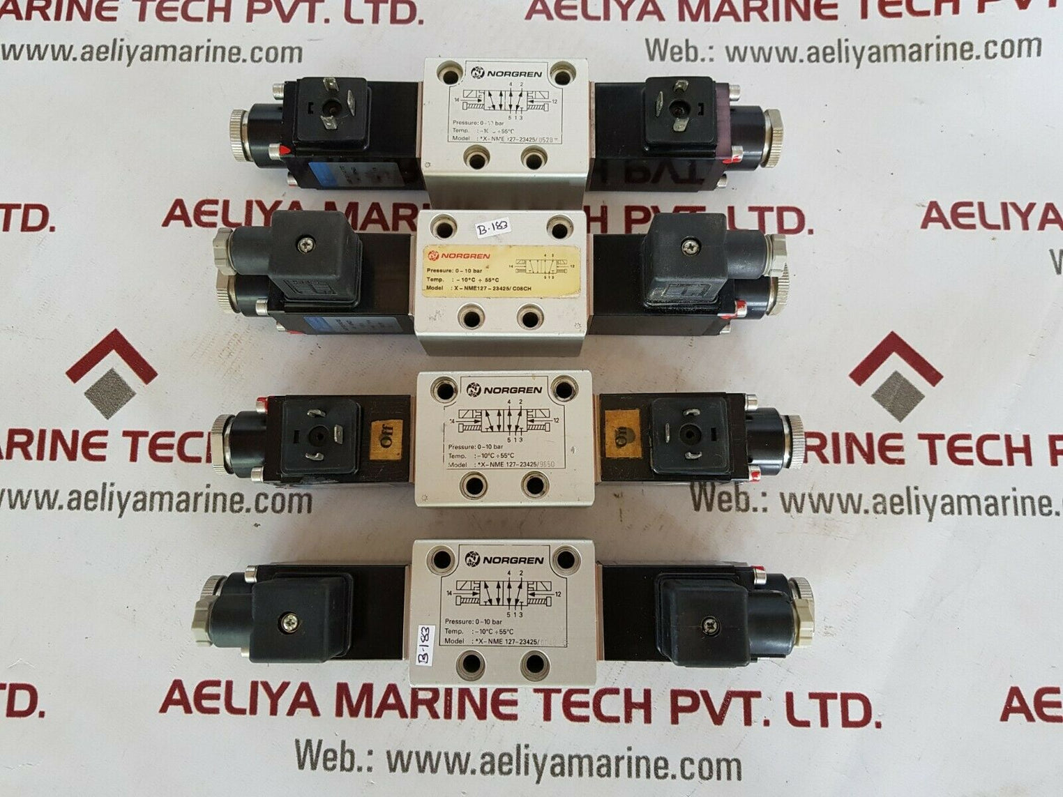 Norgren x-nme 127-23425 solenoid valve 0-10 bar