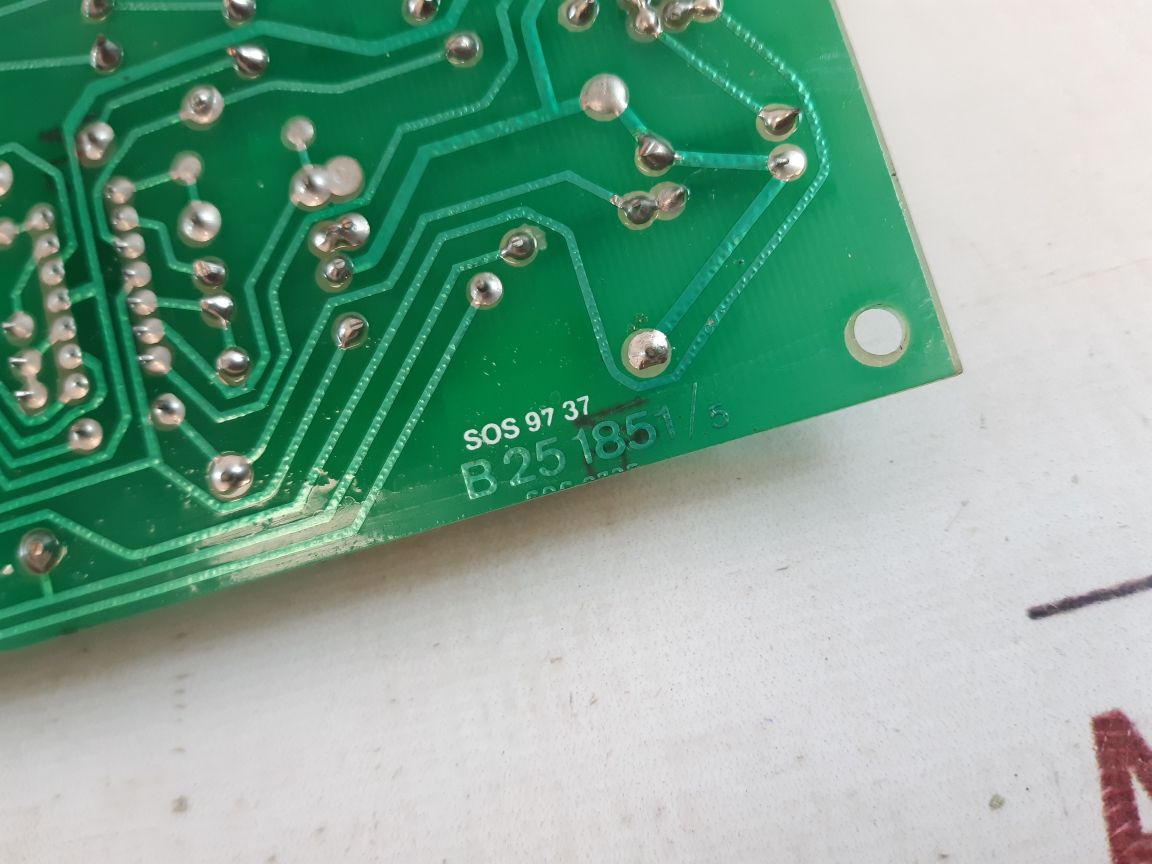 B251851/5 Pcb Sos 9737