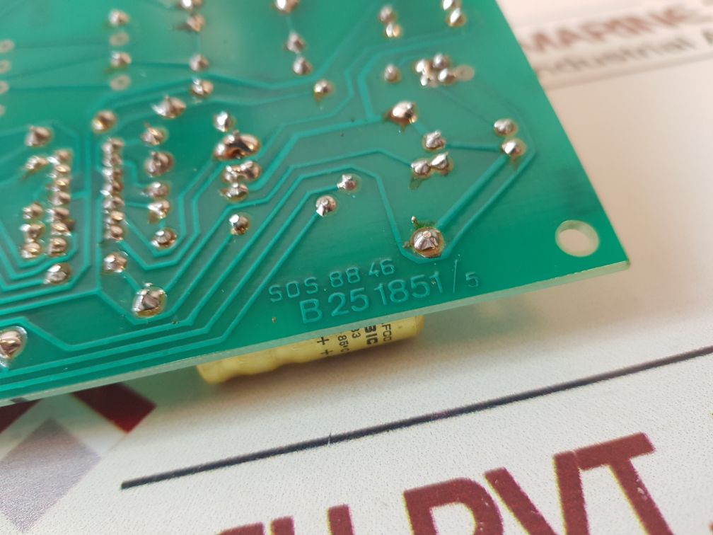 B25 1851/5 Pcb Card Sos.88 46