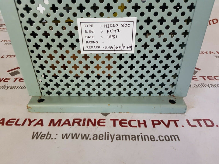 Fuji hirex-80c automatic voltage regulator