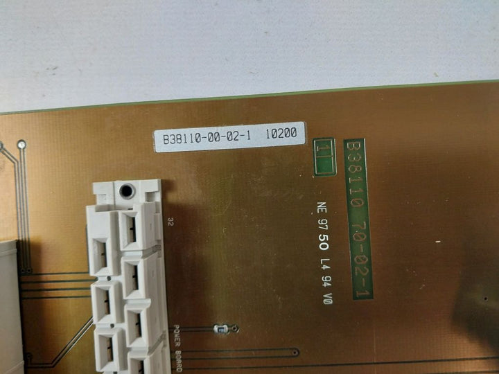 B38110 70-02-1 Pcb Card B38110-00-02-1