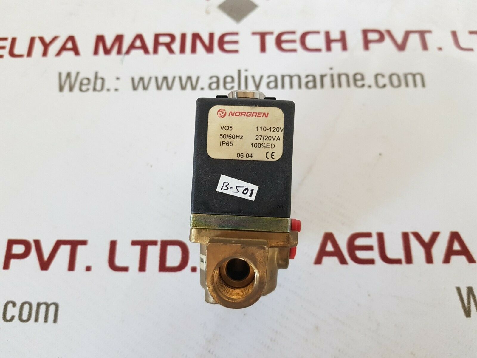 Norgren v05b286n-q114a 4403 solenoid valve v05 110-120v 50/60hz