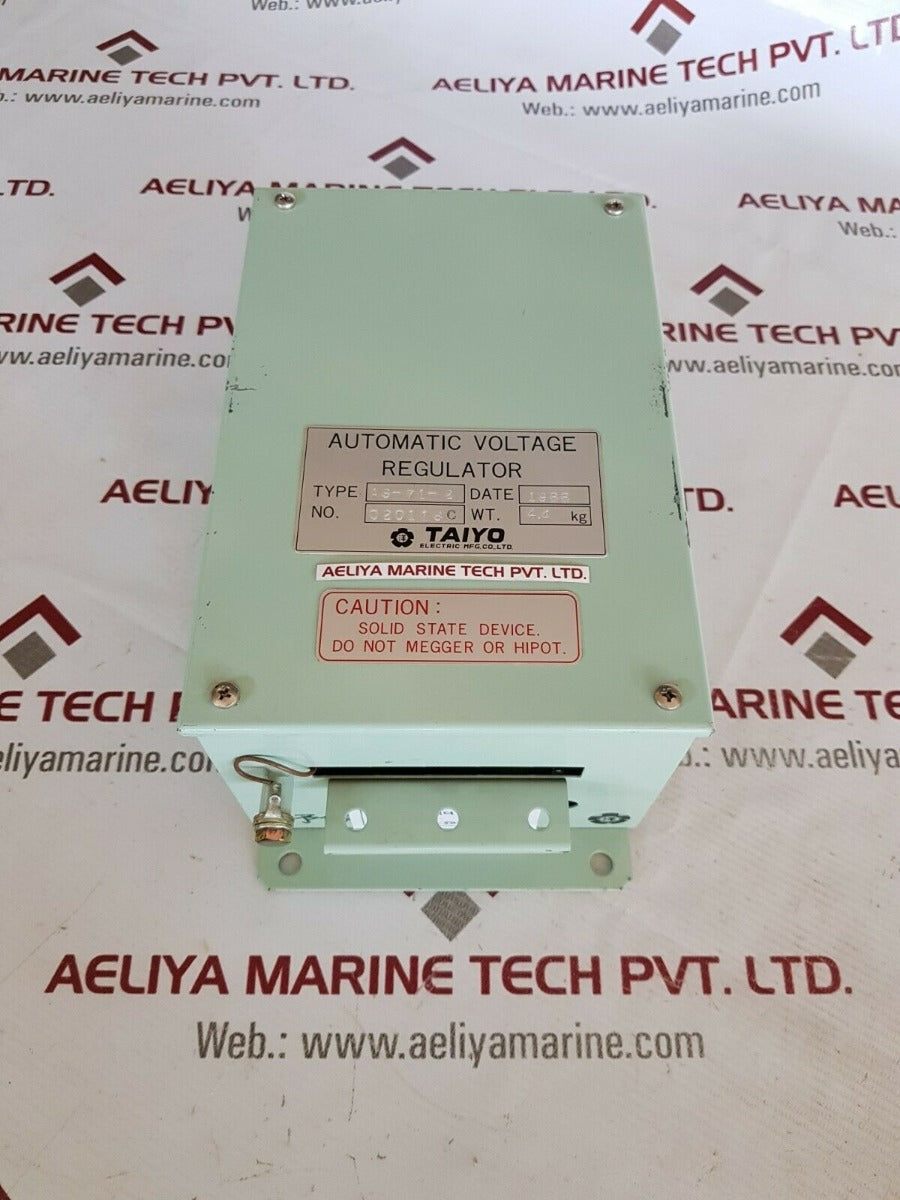 Taiyo as-71-2 automatic voltage regulator
