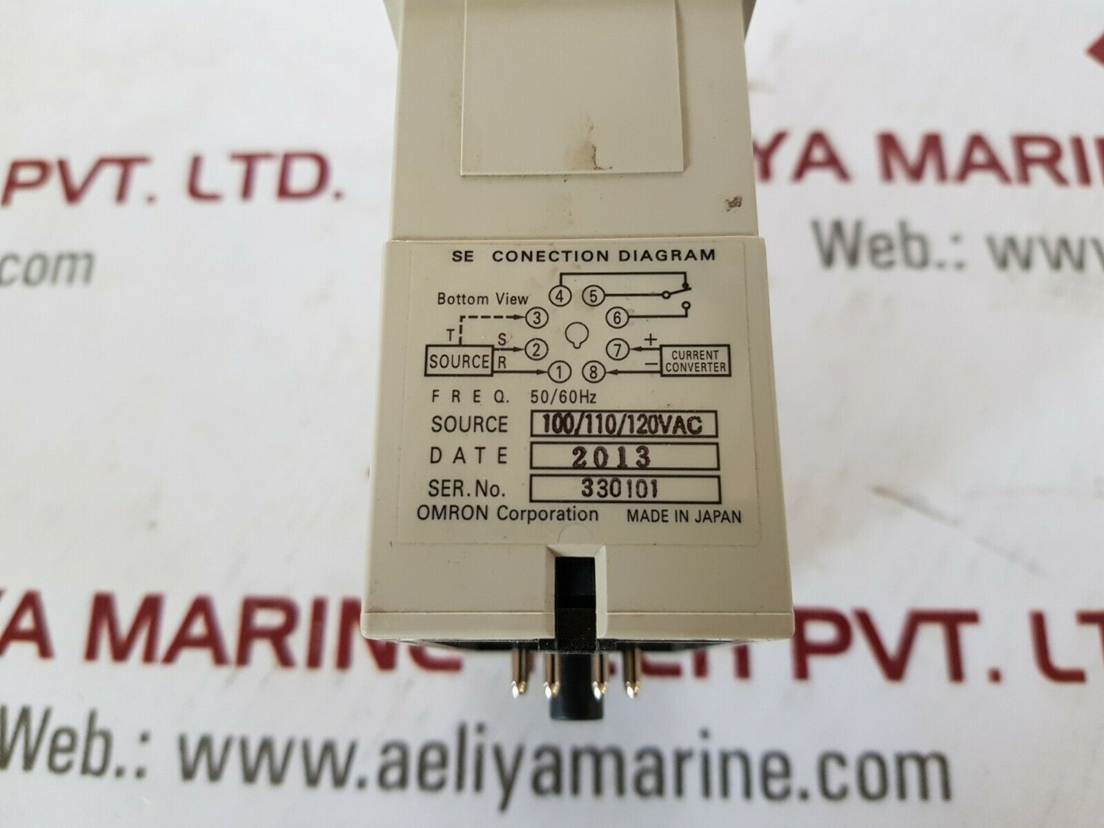 Omron Se-sp1N Motor Relay 100/110/120Vac