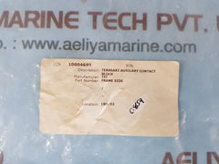 Terasaki frame side auxilary contact block set