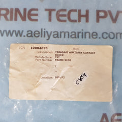 Terasaki frame side auxilary contact block set