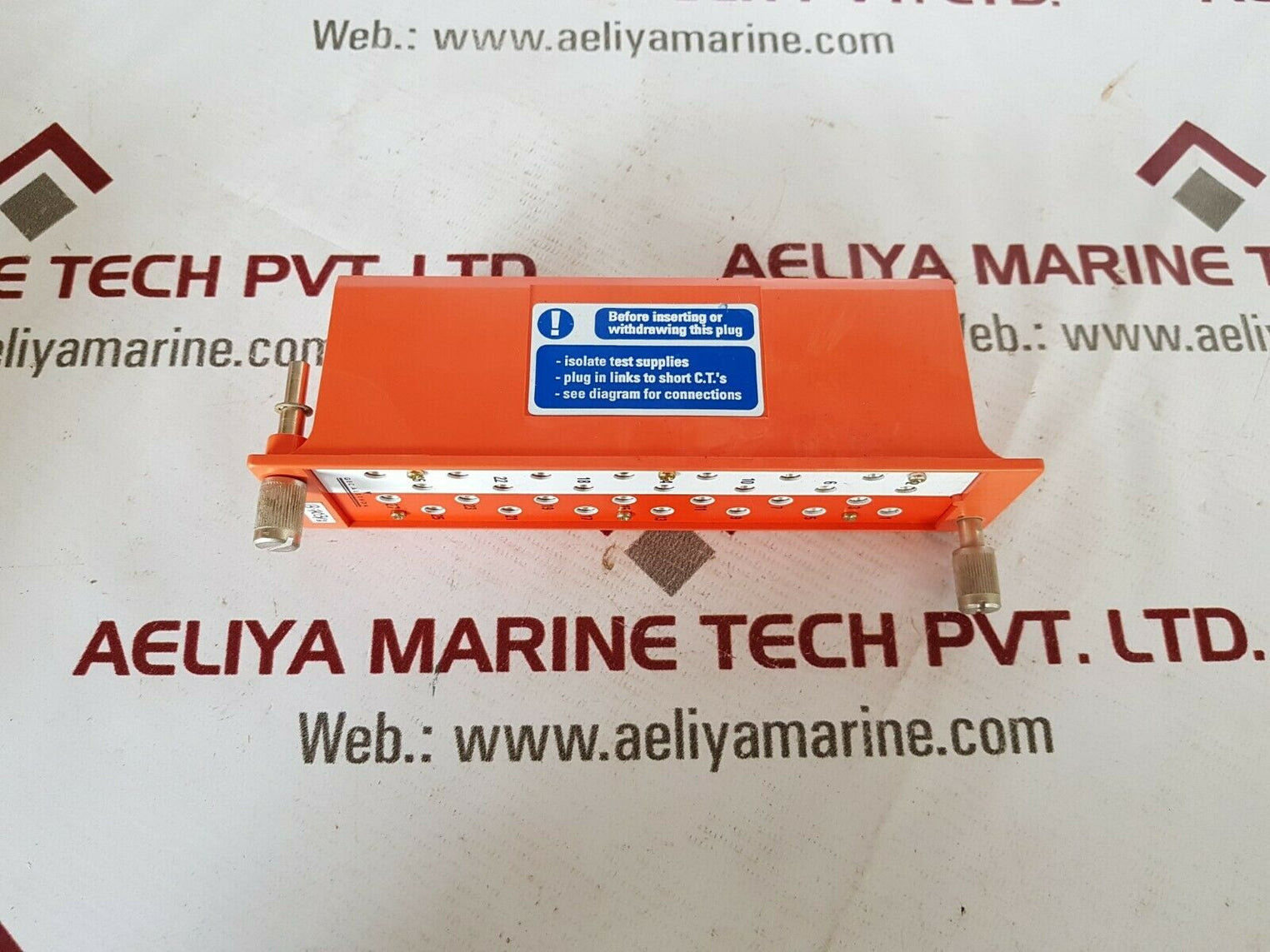 Gec alsthom mmlb01xxaa0011d test block module
