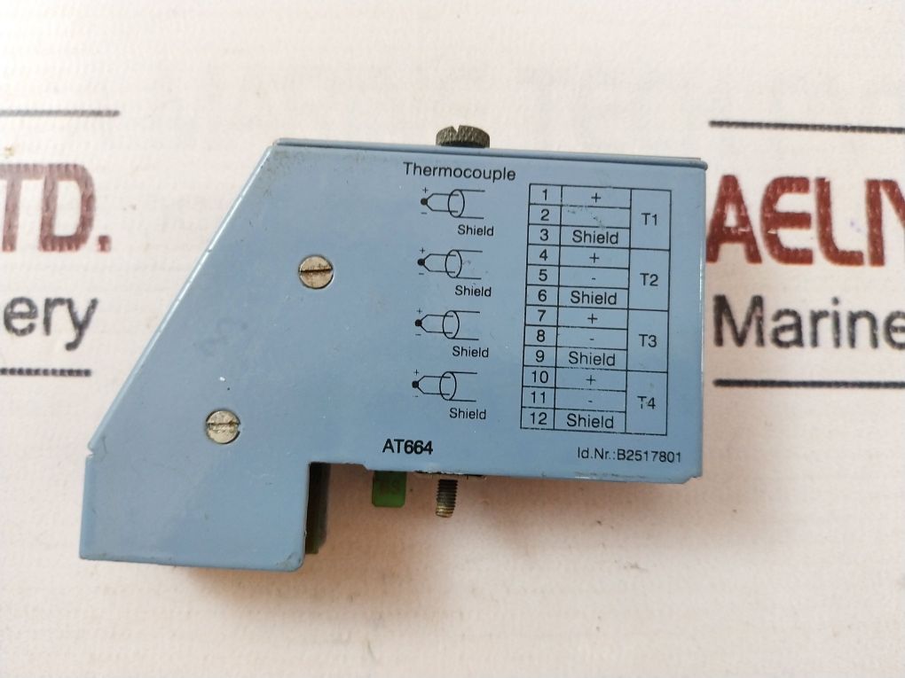 B&R At664 Thermocouple Tc Input Module B2517801
