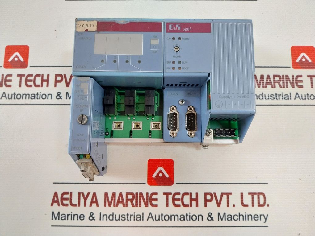 B&R Cp474 Central Processor 7If361.70-1 24 Vdc