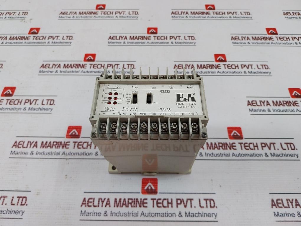 B&R Rs232 /Rs485 Interface Converter 8-30 Vdc
